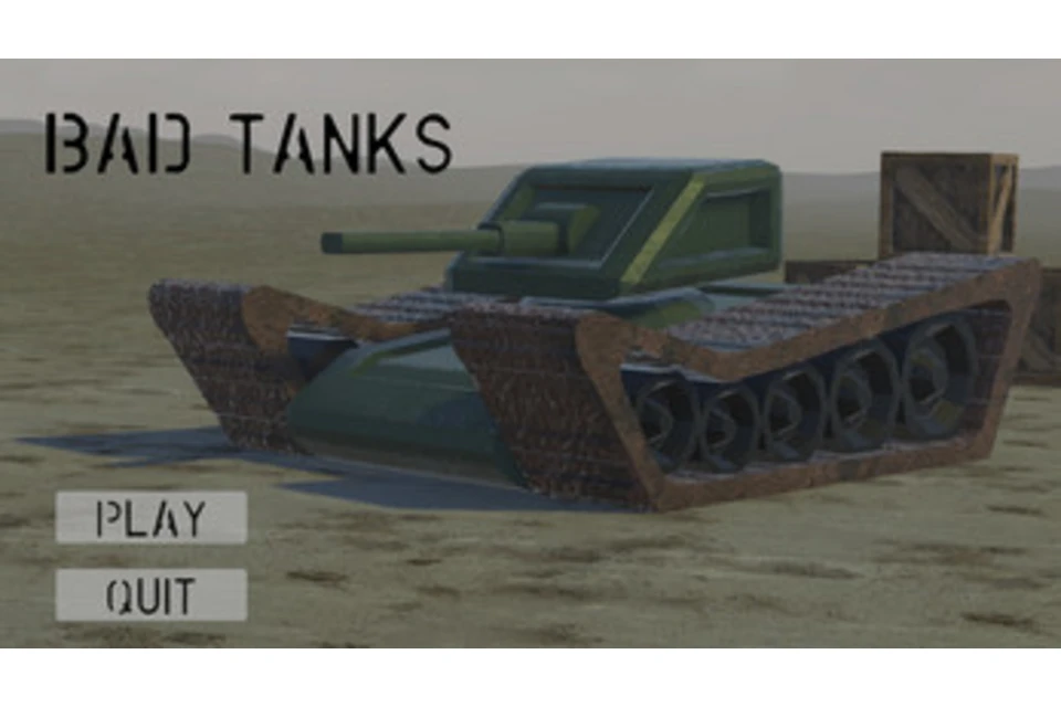 Bad Tanks by Team Strawberry (gameplay image)